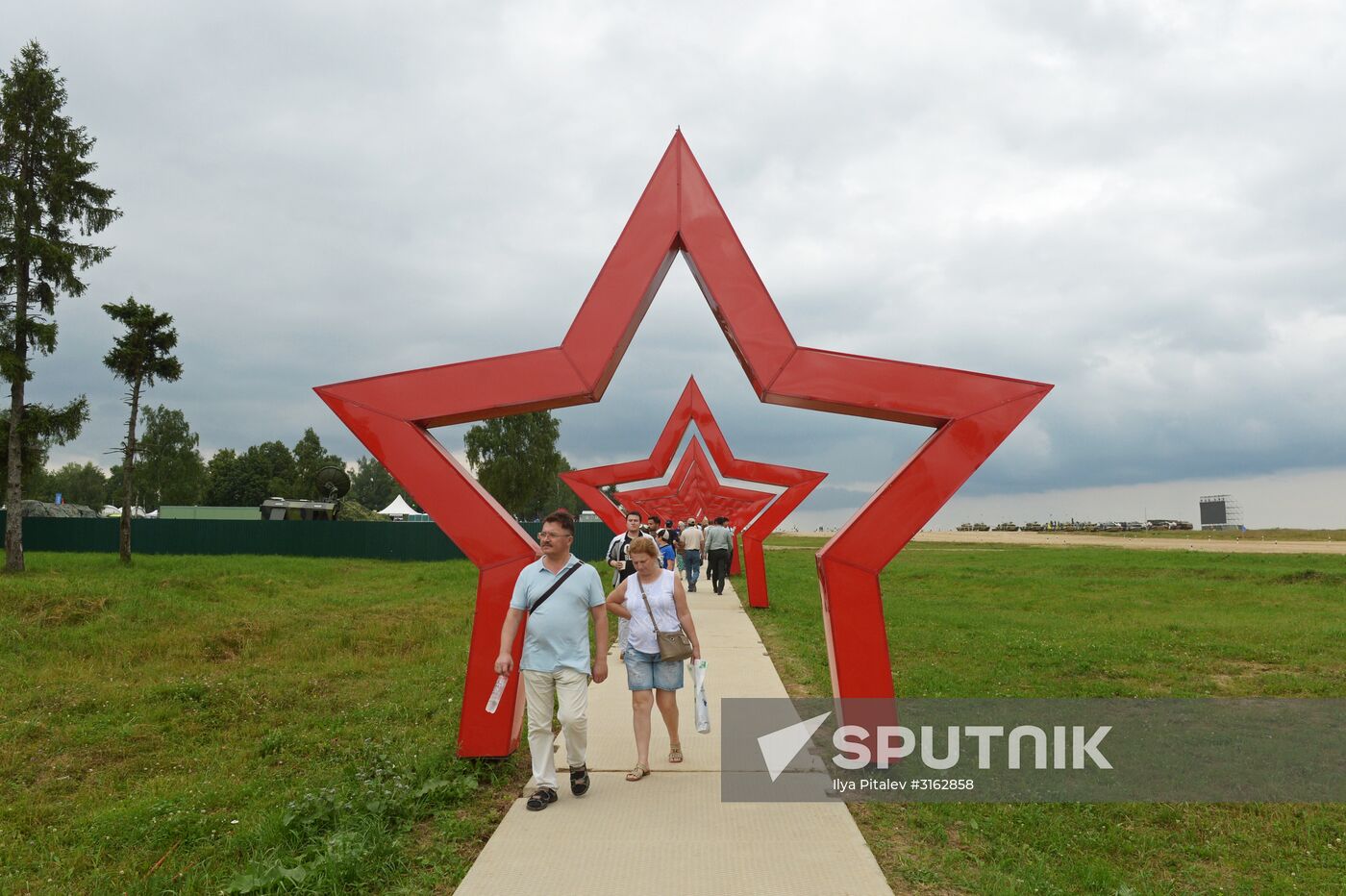 Individual event, the first stage of the Tank Biathlon competition. Day One.
