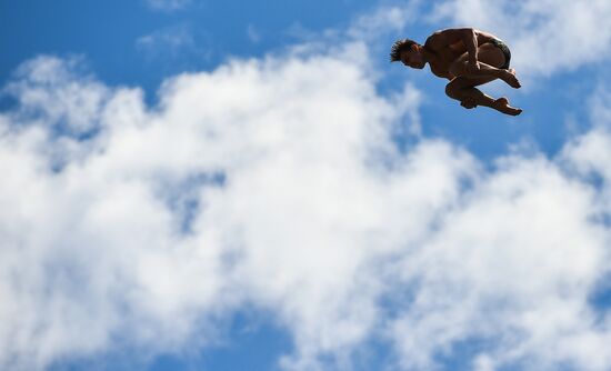 17th FINA World Championships. High diving. Men