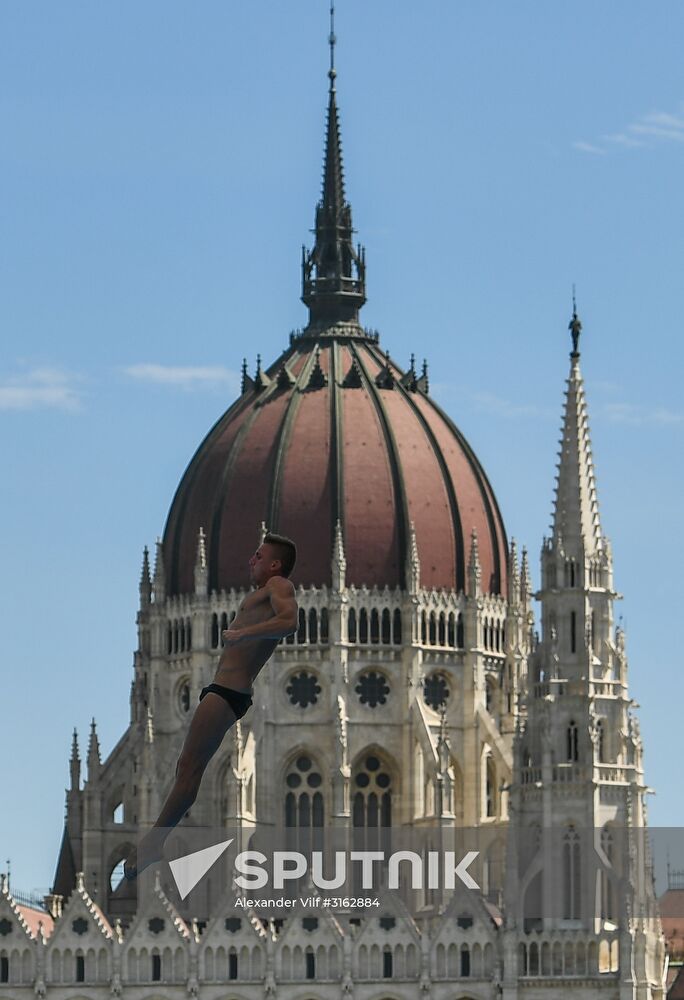 17th FINA World Championships. High diving. Men