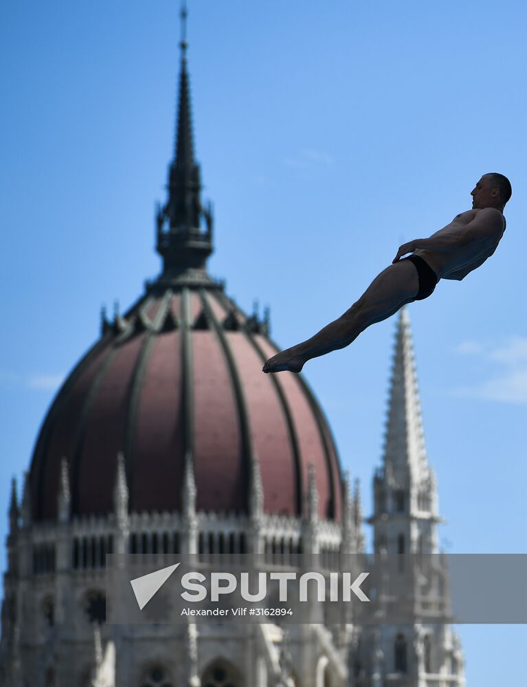17th FINA World Championships. High diving. Men
