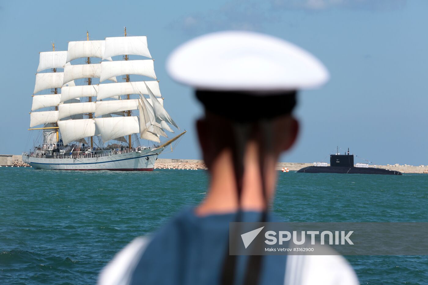 Navy Day celebrations in Russian cities