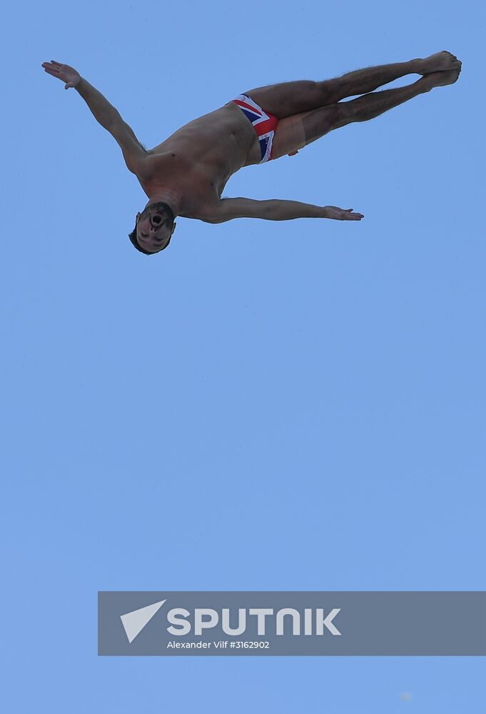 17th FINA World Championships. High diving. Men