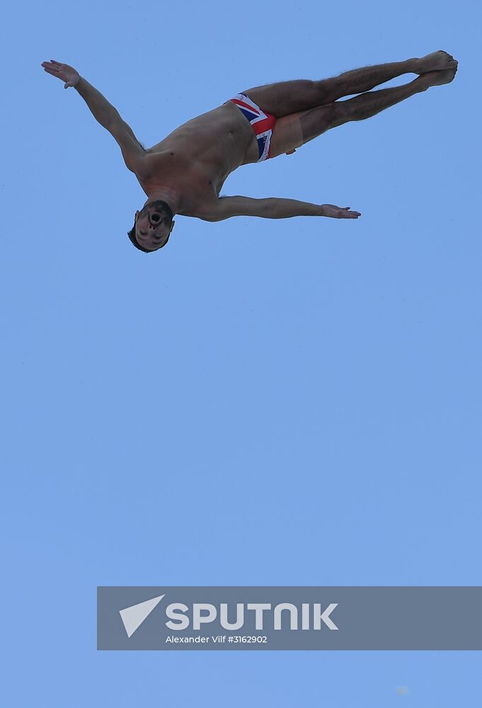 17th FINA World Championships. High diving. Men