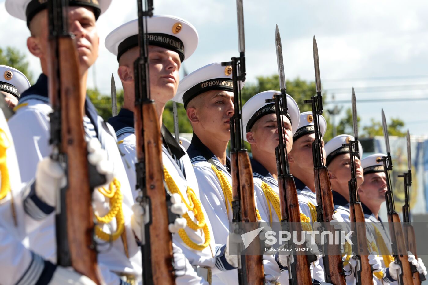 Navy Day celebrations in Russian cities