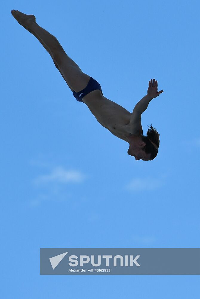 17th FINA World Championships. High diving. Men