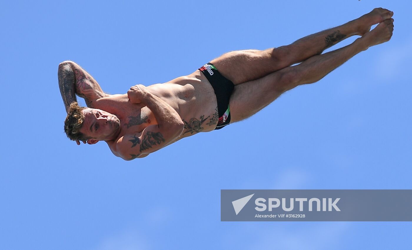 17th FINA World Championships. High diving. Men