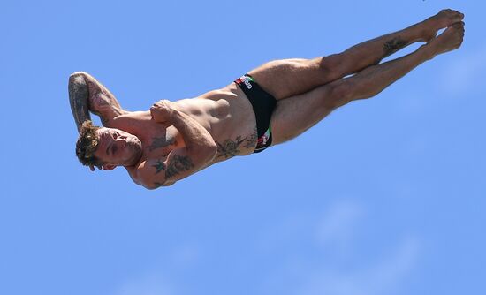 17th FINA World Championships. High diving. Men