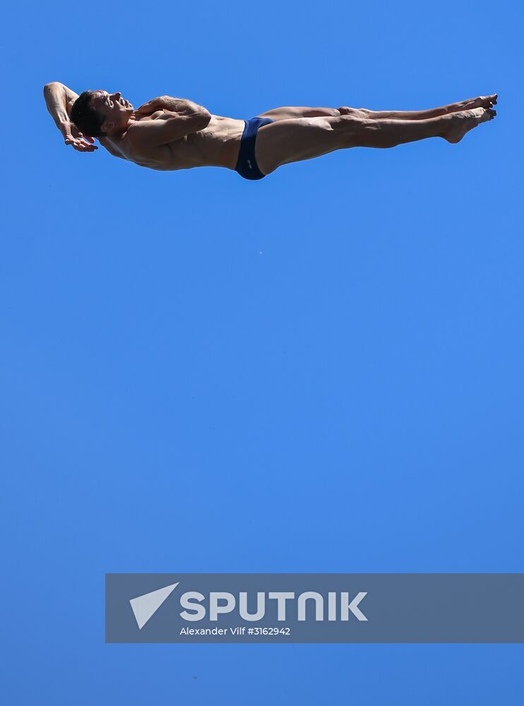 17th FINA World Championships. High diving. Men