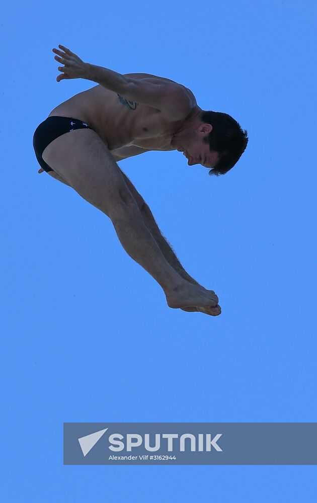 17th FINA World Championships. High diving. Men