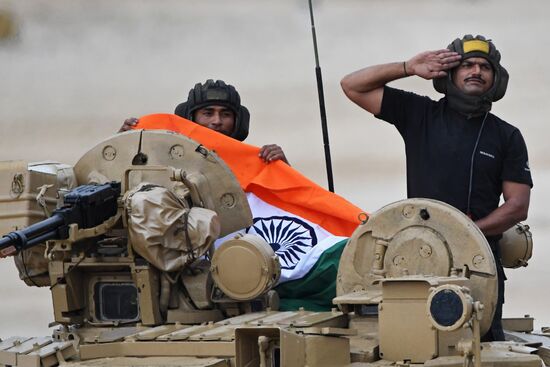 Tank Biathlon Stage 1: Individual race. Day One