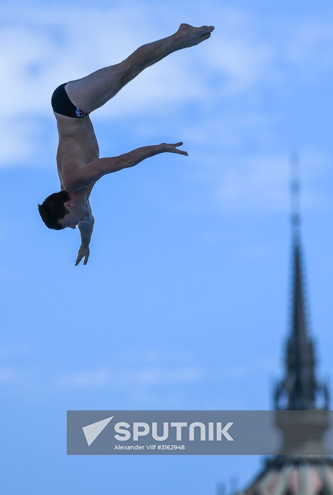 17th FINA World Championships. High diving. Men