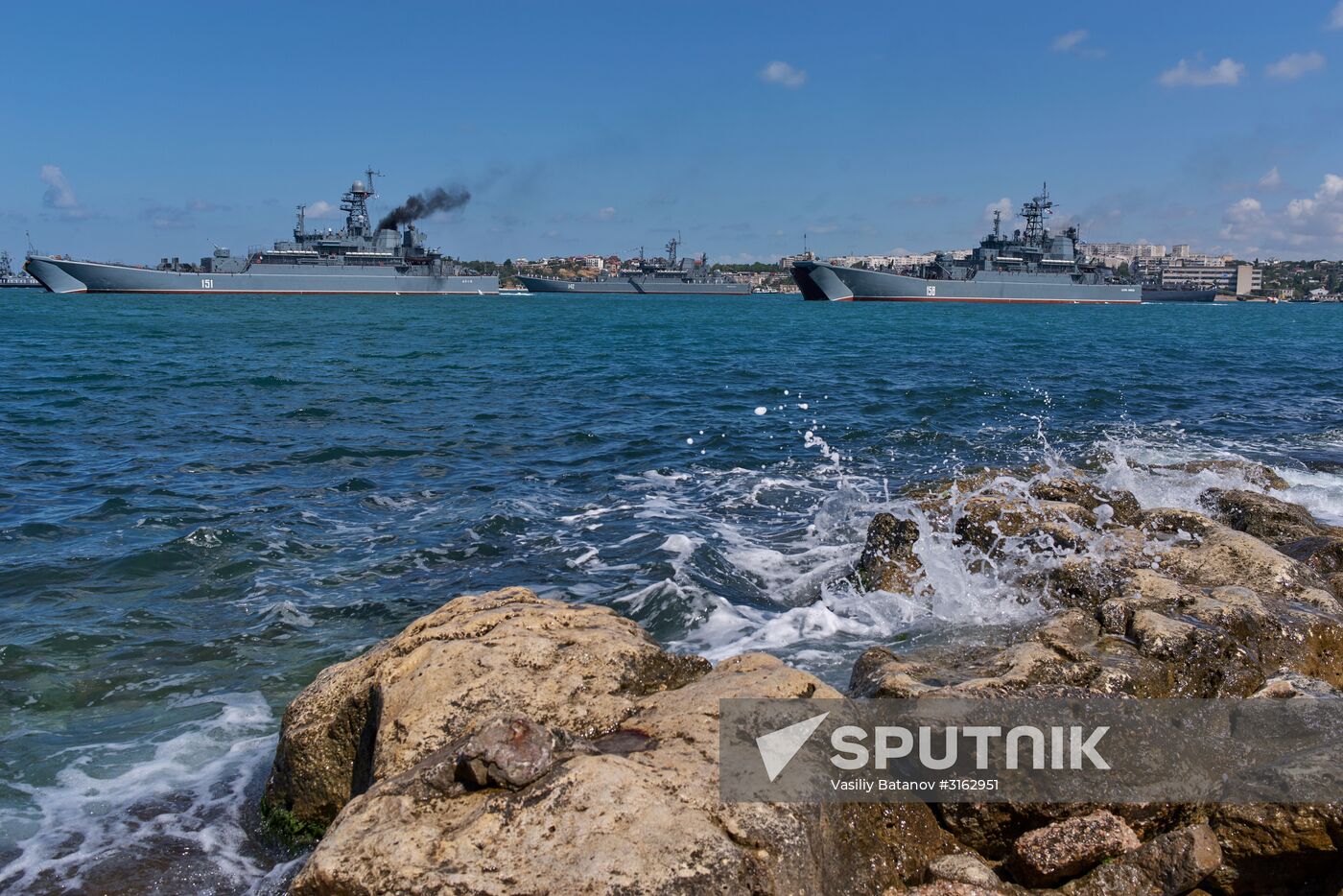 Navy Day celebrations in Russian cities