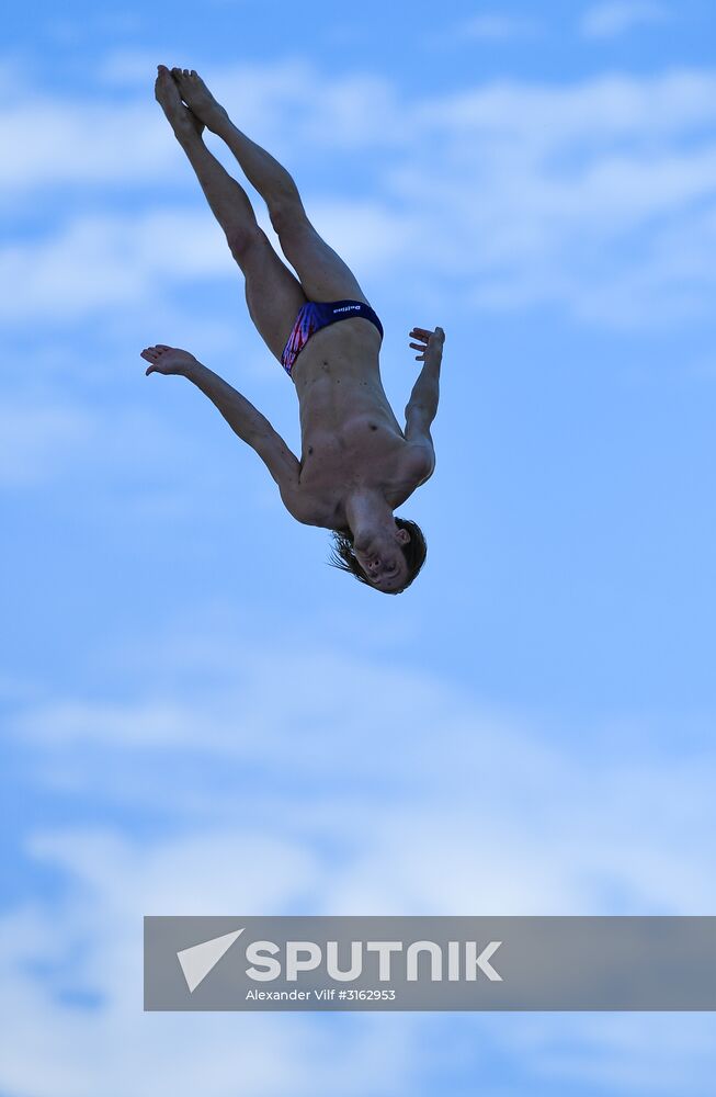 17th FINA World Championships. High diving. Men