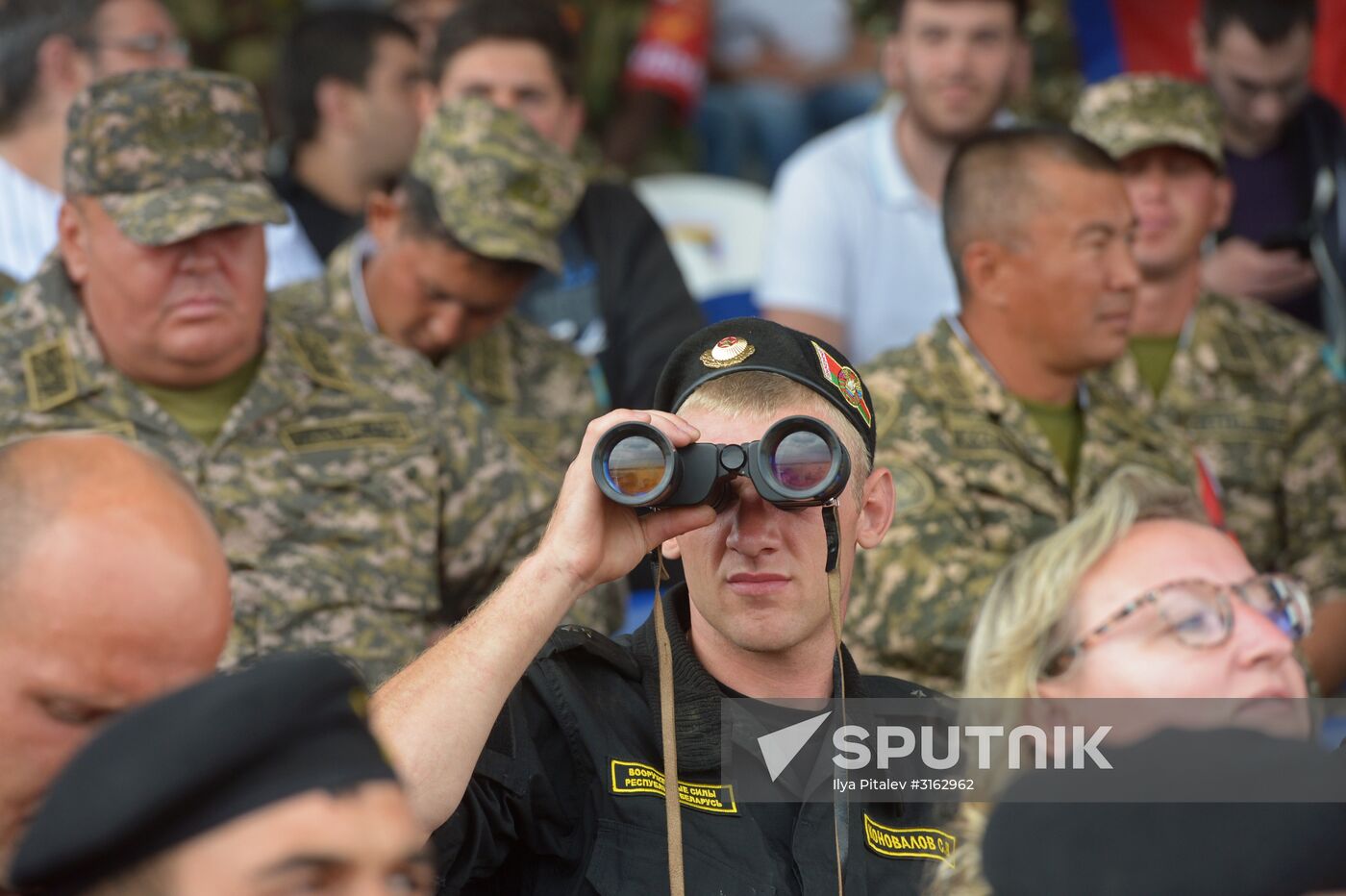 Tank Biathlon Stage 1: Individual race. Day One