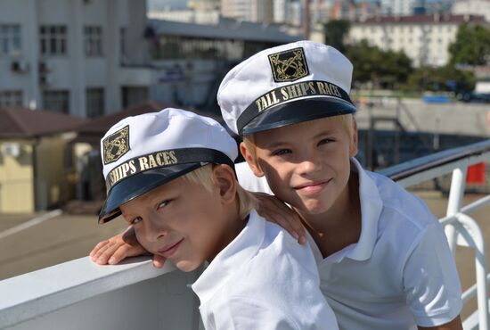 Navy Day celebrations in Russian cities