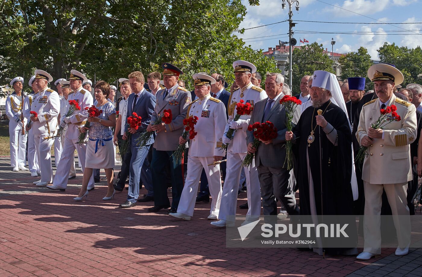 Navy Day celebrations in Russian cities