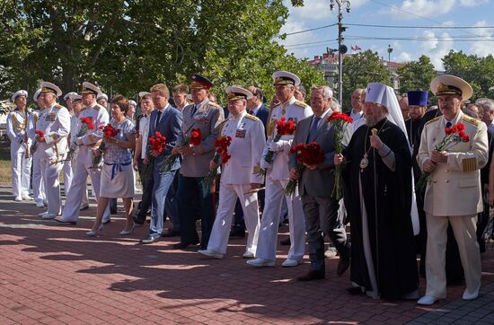 Navy Day celebrations in Russian cities