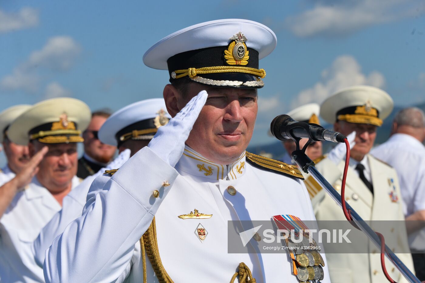 Navy Day celebrations in Russian cities