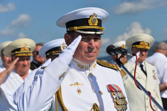 Navy Day celebrations in Russian cities