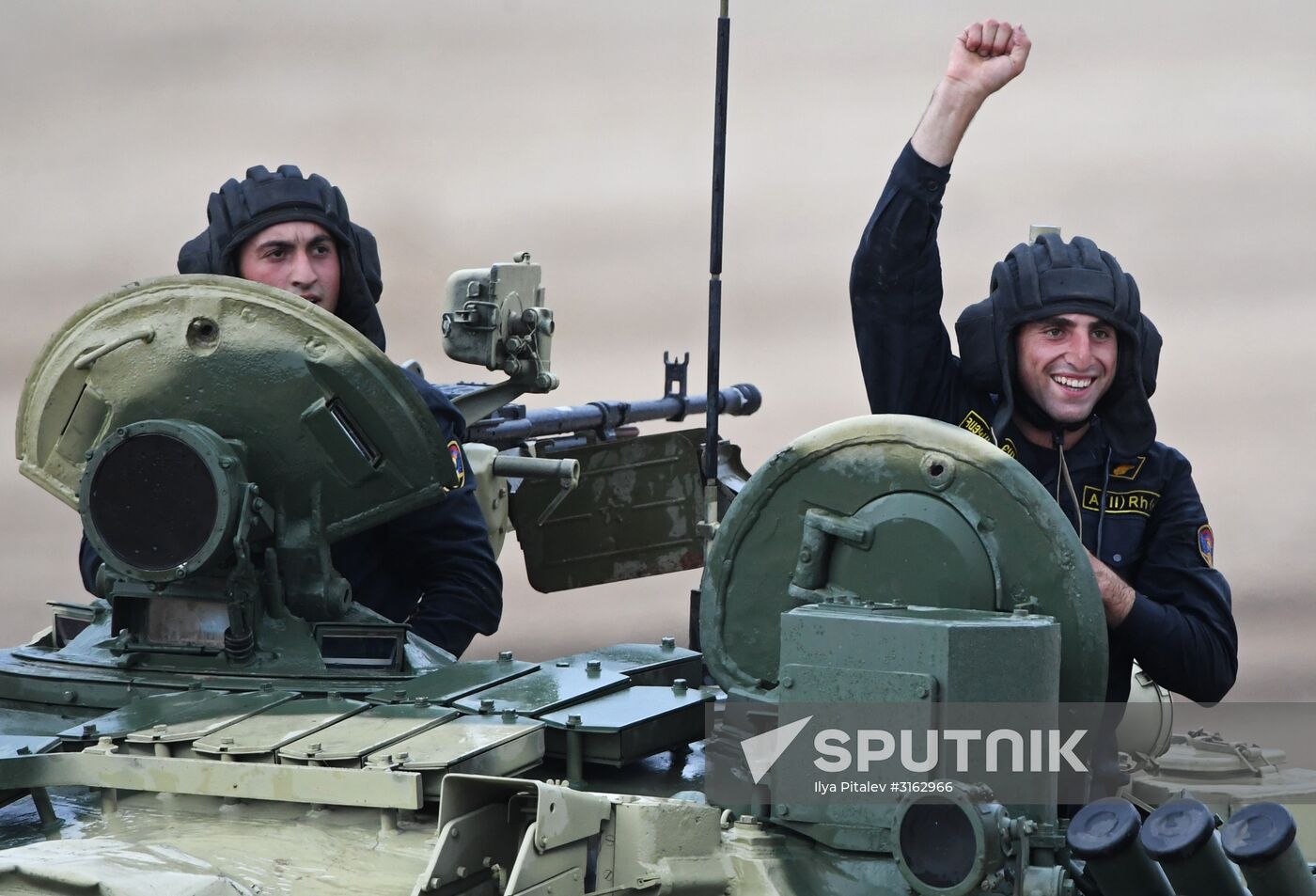 Tank Biathlon Stage 1: Individual race. Day One