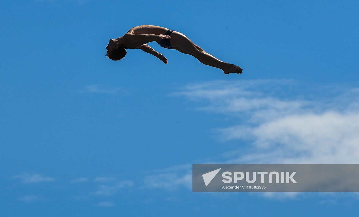 17th FINA World Championships. High diving. Men