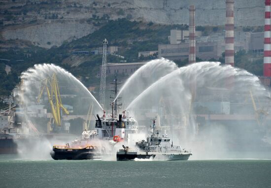 Navy Day celebrations in Russian cities