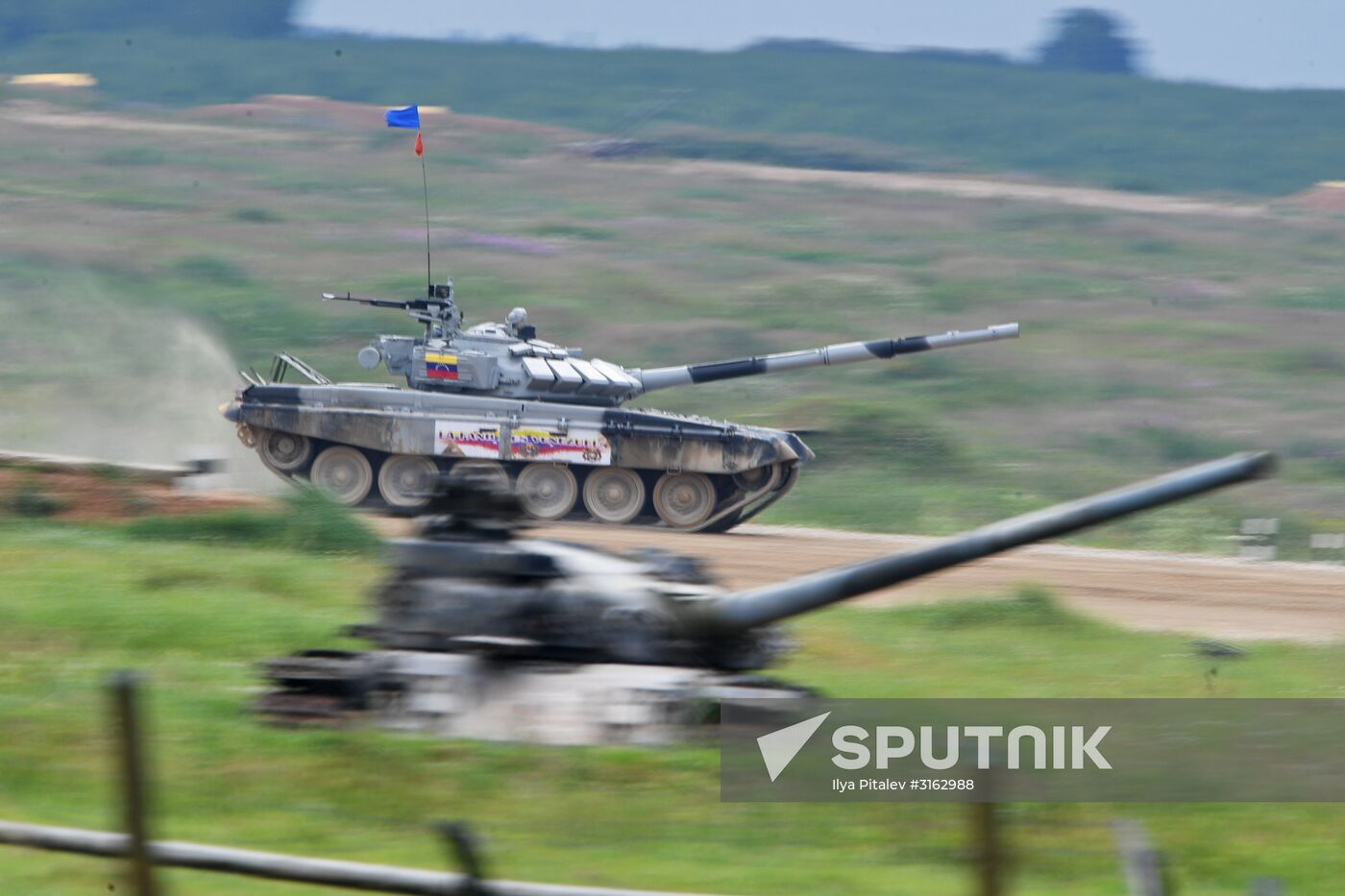 Tank Biathlon Stage 1: Individual race. Day One