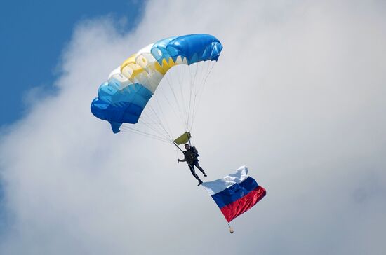 Navy Day celebrations in Russian cities