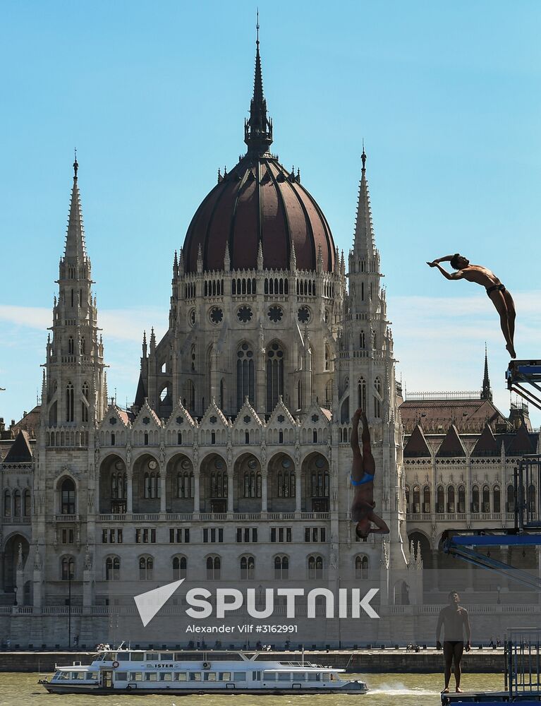 17th FINA World Championships. High diving. Men