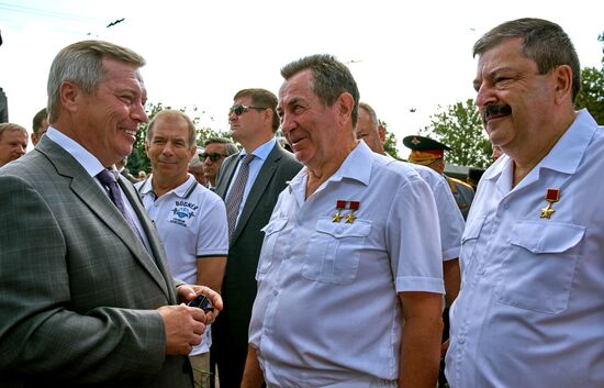 Navy Day celebrations in Russian cities