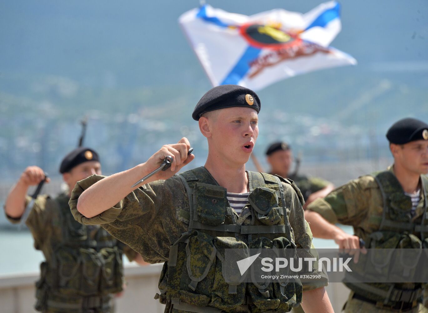 Navy Day celebrations in Russian cities