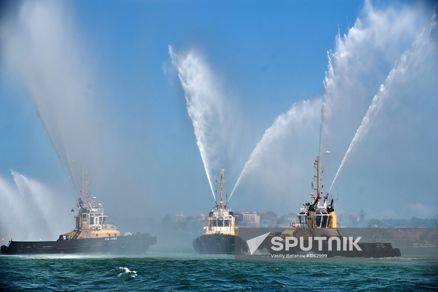 Navy Day celebrations in Russian cities