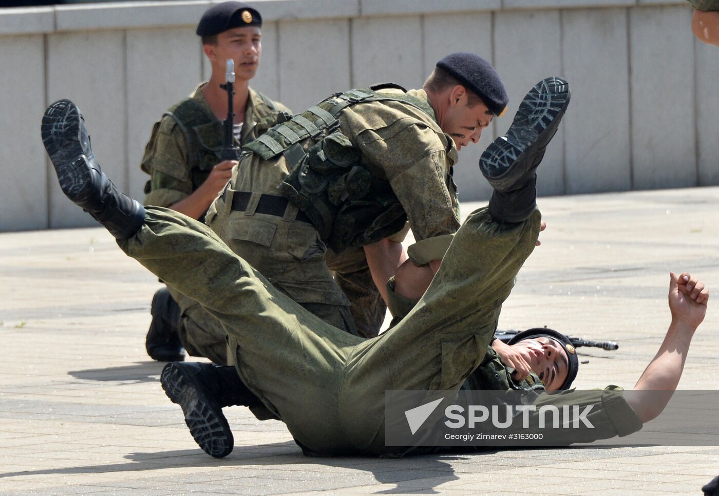 Navy Day celebrations in Russian cities