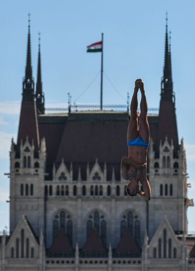 17th FINA World Championships. High diving. Men