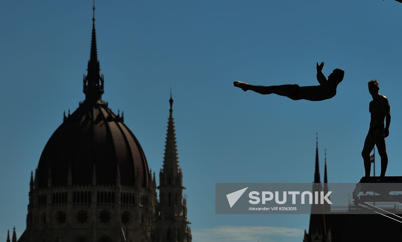 17th FINA World Championships. High diving. Men