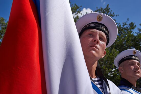 Navy Day celebrations in Russian cities