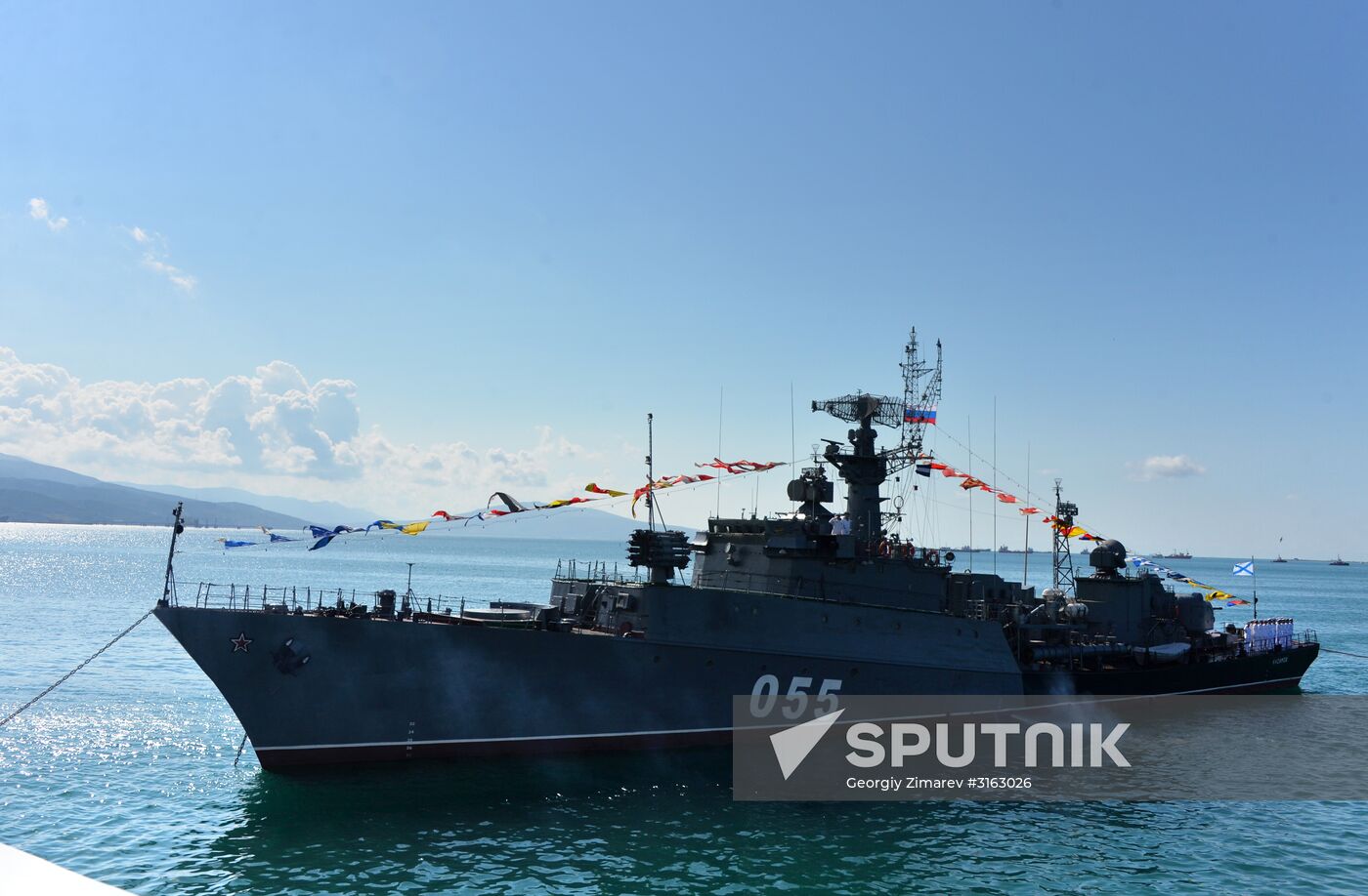 Navy Day celebrations in Russian cities