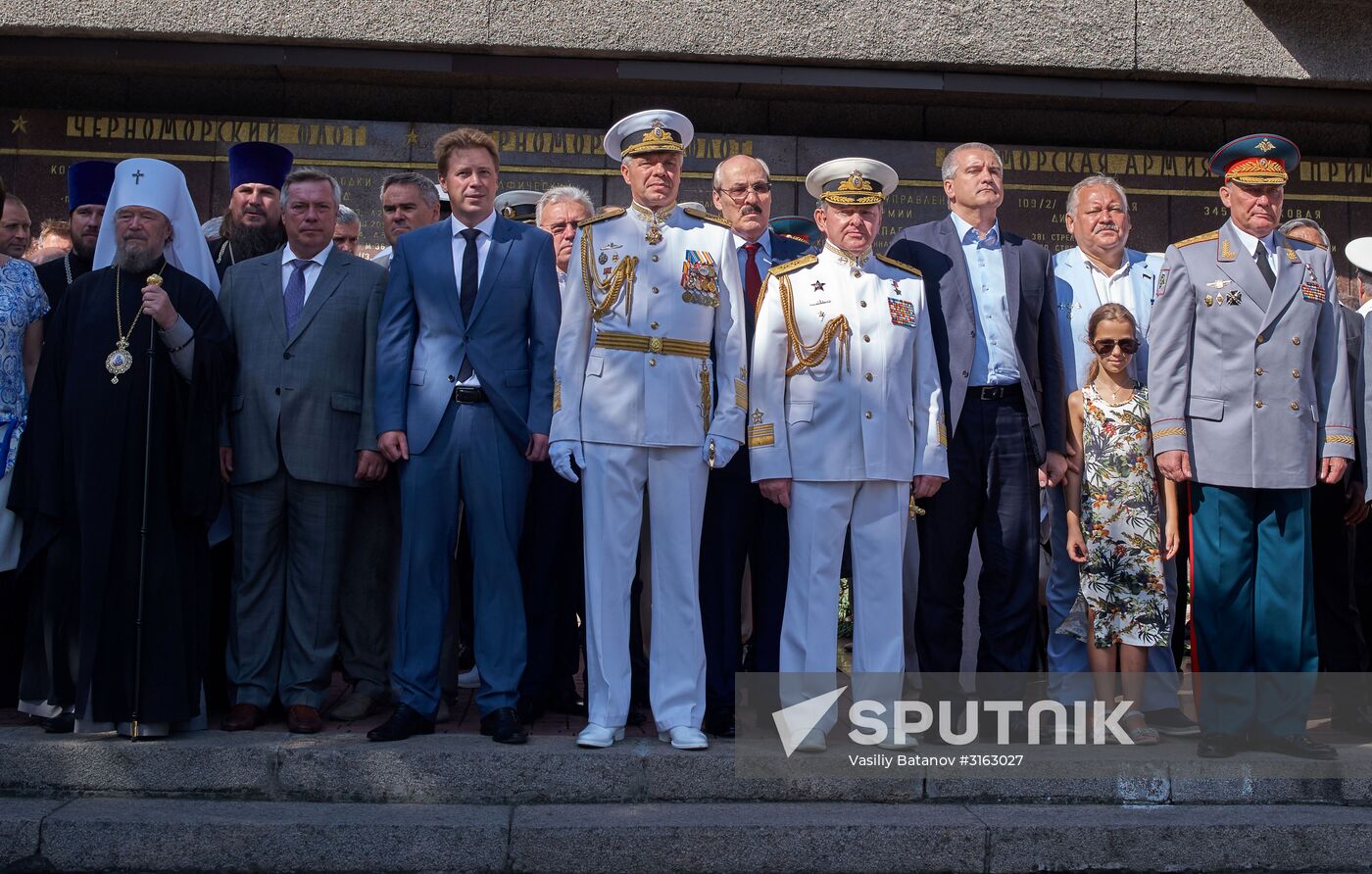 Navy Day celebrations in Russian cities
