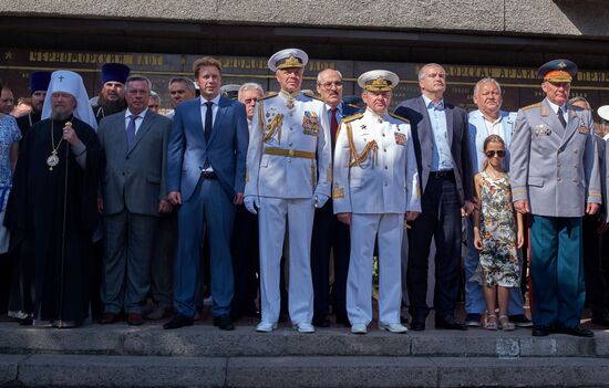 Navy Day celebrations in Russian cities
