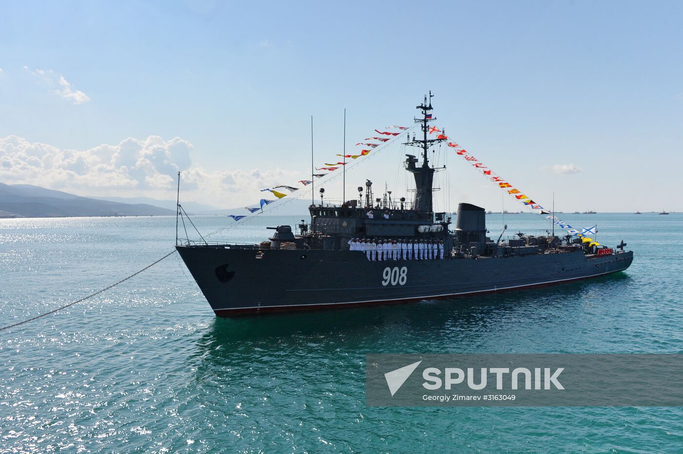 Navy Day celebrations in Russian cities