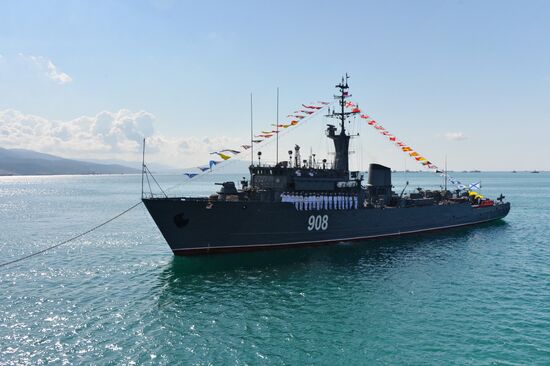 Navy Day celebrations in Russian cities