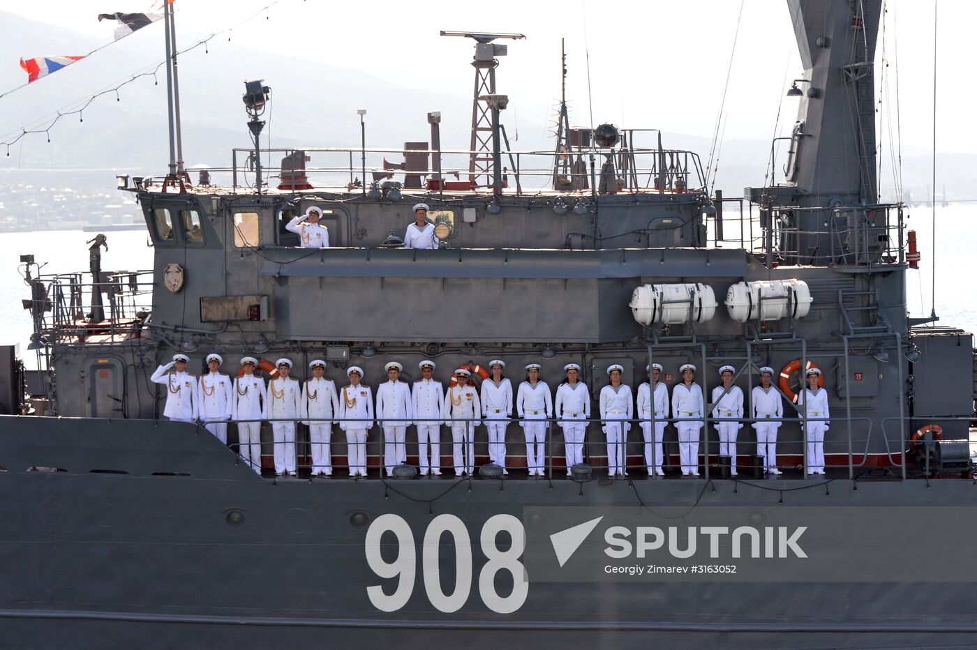 Navy Day celebrations in Russian cities