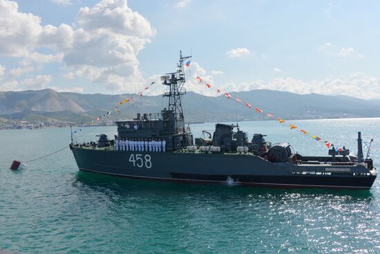 Navy Day celebrations in Russian cities