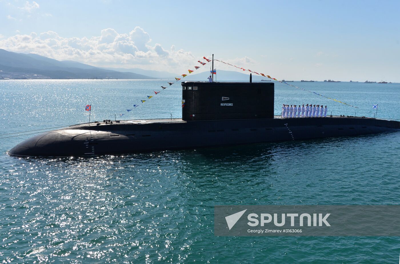 Navy Day celebrations in Russian cities