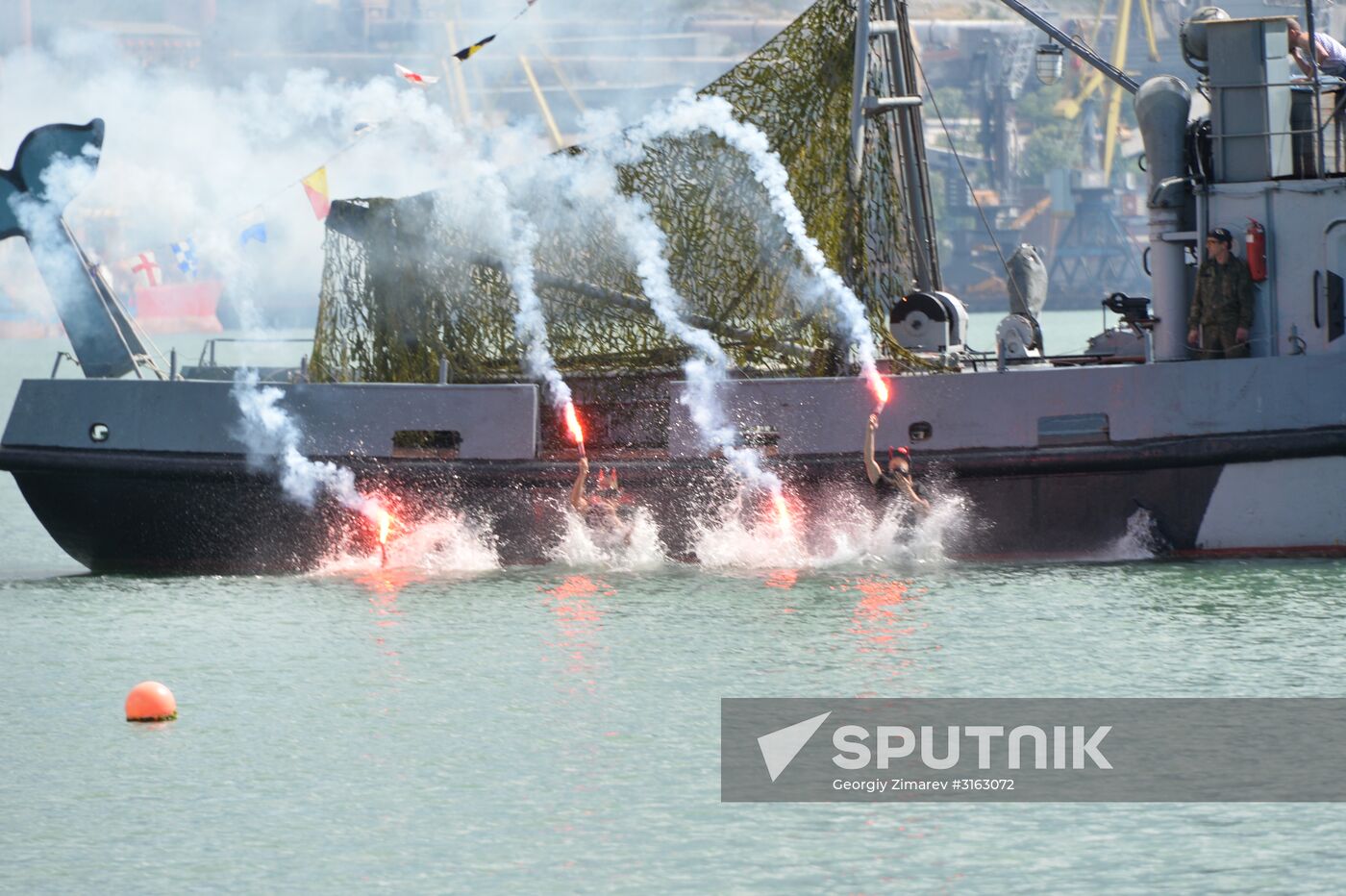 Navy Day celebrations in Russian cities