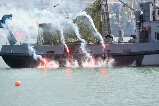 Navy Day celebrations in Russian cities
