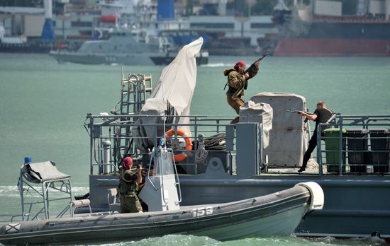 Navy Day celebrations in Russian cities