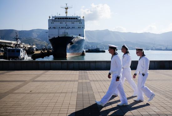 Navy Day celebrations in Russian cities