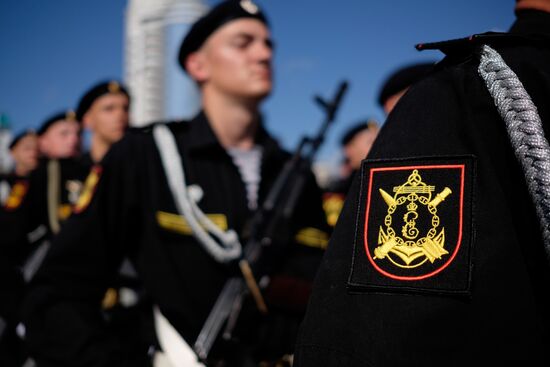 Navy Day celebrations in Russian cities