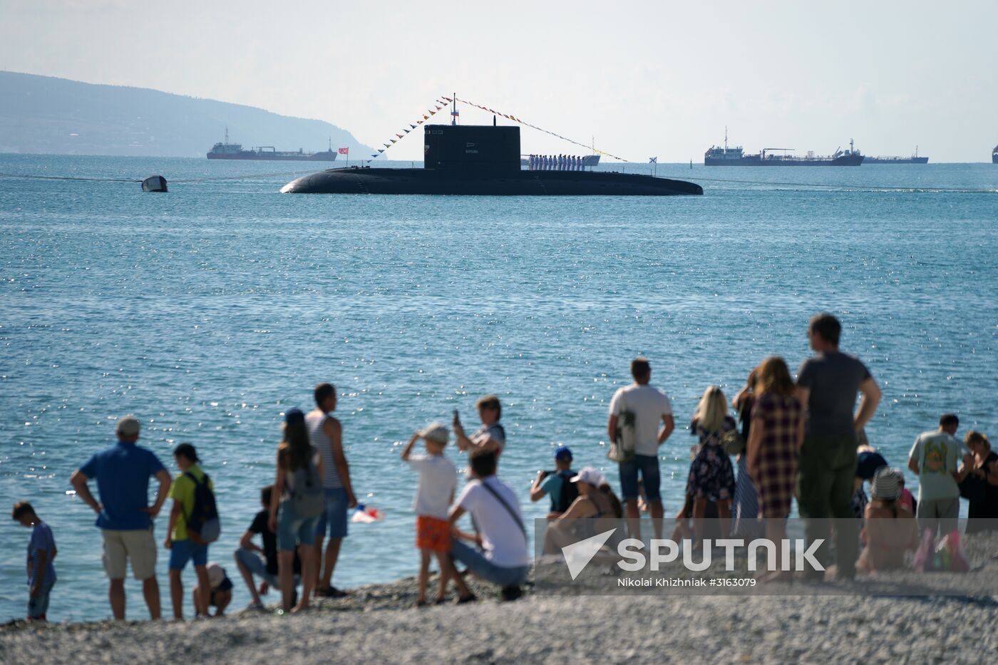 Navy Day celebrations in Russian cities